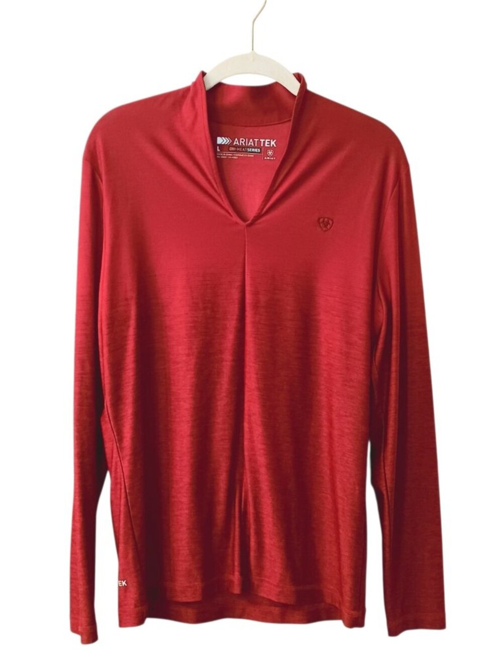 Women's Ariat Tek Heat Series Long Sleeve Light weight Shirt Size Large